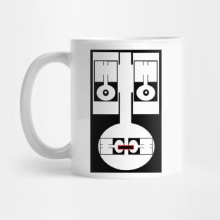 Talking robot metaphorical arsenal Mug